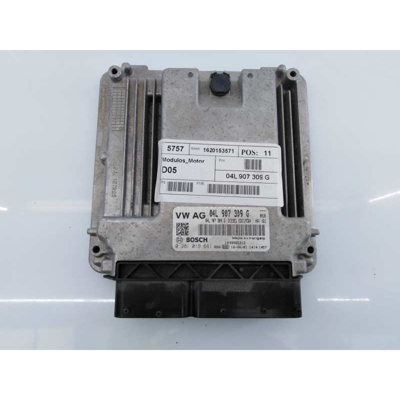 Recambio de centralita motor uce para volkswagen scirocco (138) r-line bmt referencia OEM IAM 04L907309G 0281019641 