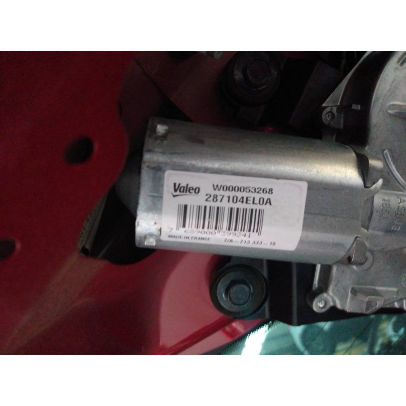 Recambio de motor limpia trasero para nissan qashqai (j11) acenta referencia OEM IAM 287104EL0A  