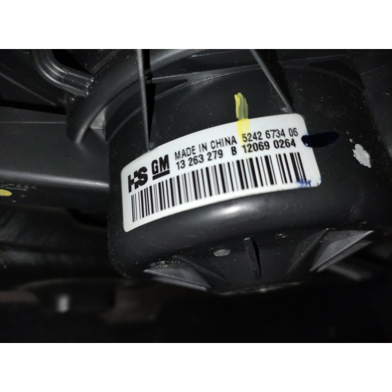 Recambio de ventilador calefaccion para opel insignia berlina selective referencia OEM IAM 13263279  