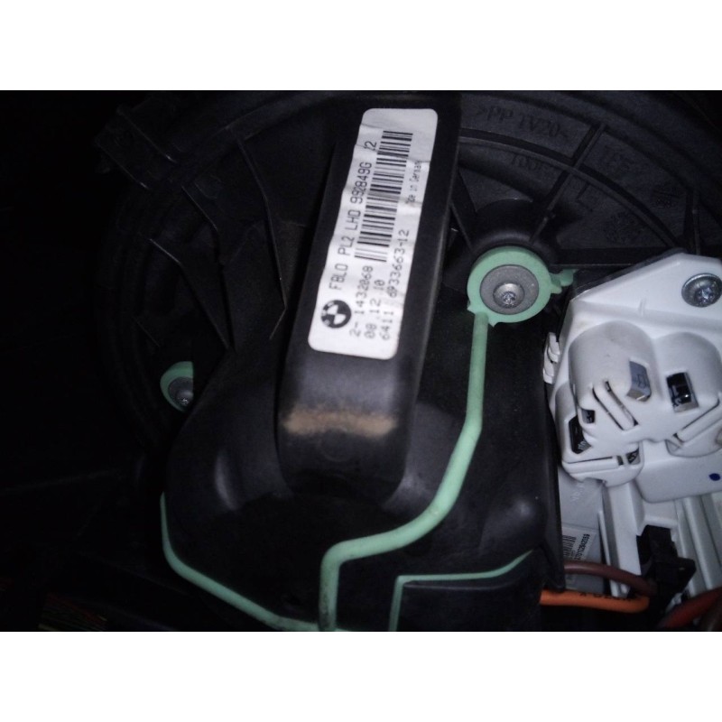 Recambio de ventilador calefaccion para bmw x1 (e84) sdrive 18d referencia OEM IAM 6411693366312 992849G 