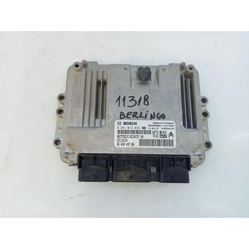 Recambio de centralita motor uce para citroen berlingo station wagon attraction referencia OEM IAM 9664843780 0281013872 