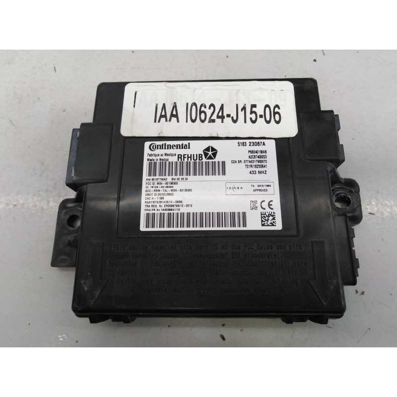 Recambio de modulo electronico para jeep gr.cherokee (wk) 3.0 crd summit referencia OEM IAM 518323087A IAA10624J1506 