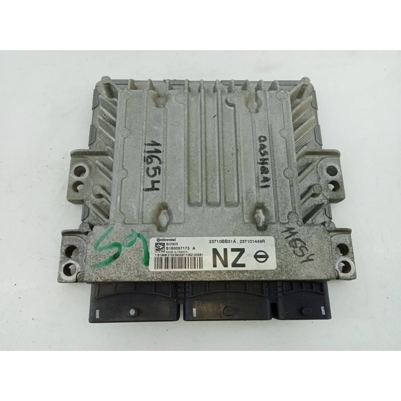 Recambio de centralita motor uce para nissan qashqai (j10) tekna referencia OEM IAM 23710BB31A S180067173A 