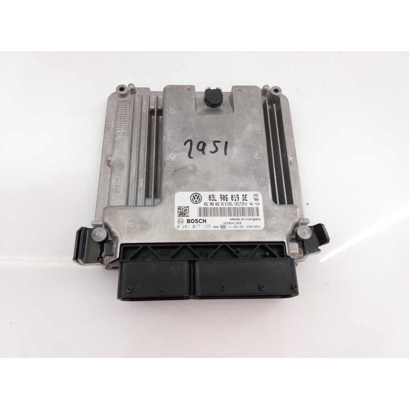 Recambio de centralita motor uce para seat exeo berlina (3r2) style referencia OEM IAM 03L906019DE 0281017139 