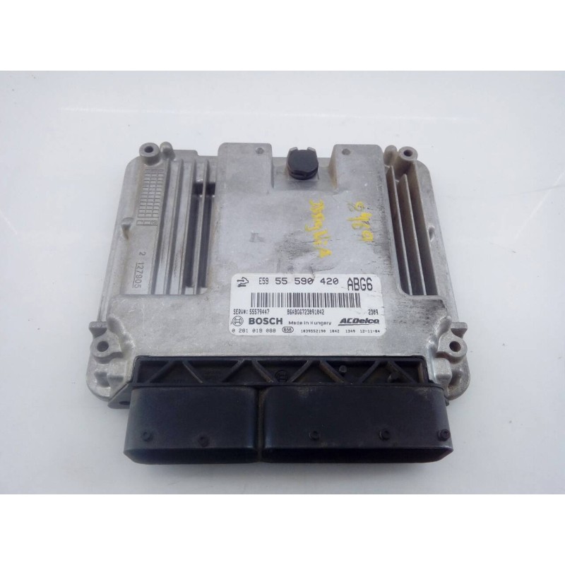 Recambio de centralita motor uce para opel insignia berlina cosmo referencia OEM IAM 55590420  