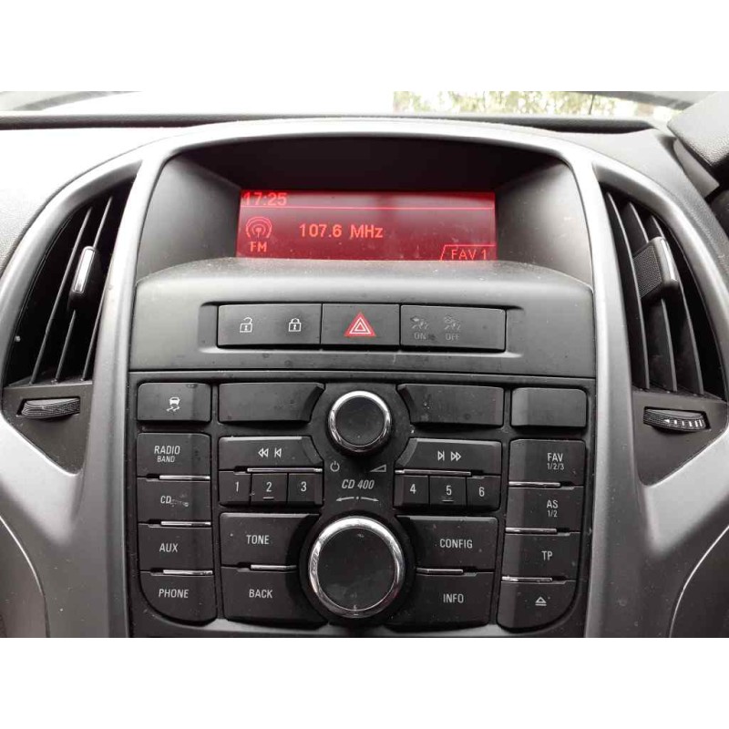 Recambio de sistema audio / radio cd para opel astra j lim. enjoy referencia OEM IAM   