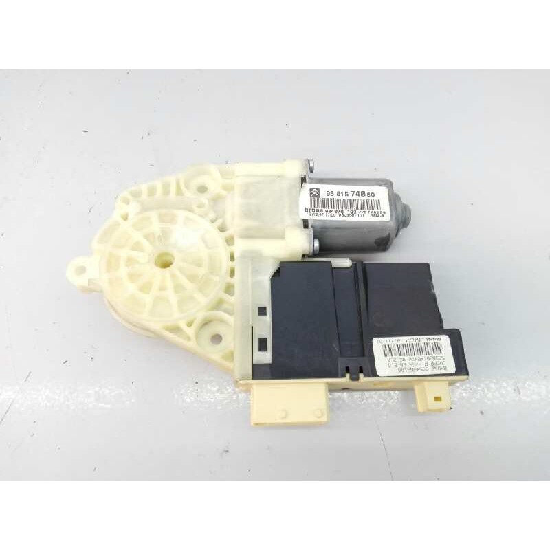 Recambio de motor elevalunas delantero derecho para citroen c4 berlina collection referencia OEM IAM 9681574880 964876100 