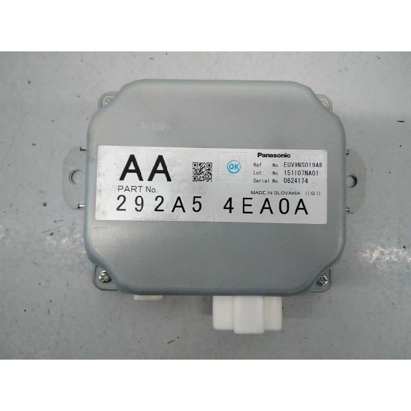 Recambio de modulo electronico para renault kadjar business 4x4 referencia OEM IAM 292A54EA0A EUV9NS019AB 