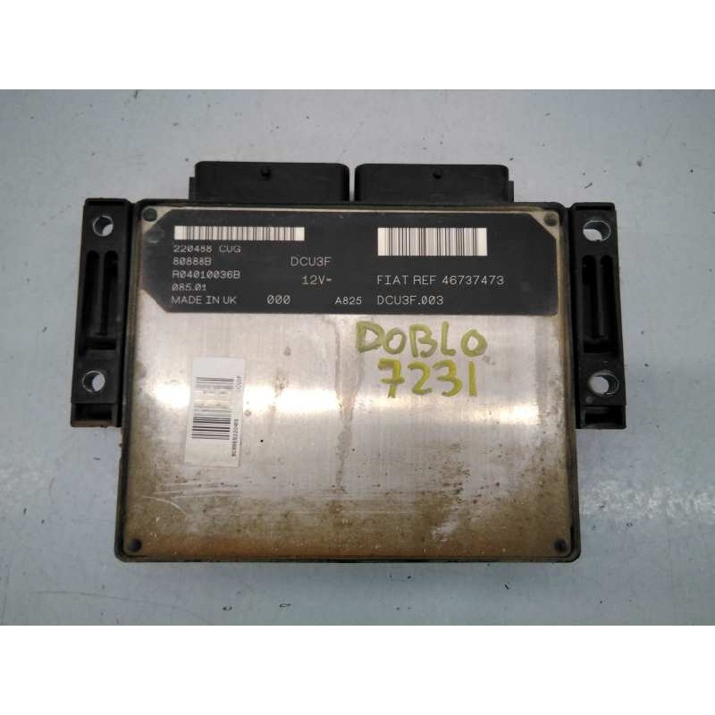 Recambio de centralita motor uce para fiat doblo (119) 1.9 d sx referencia OEM IAM 0055199395  