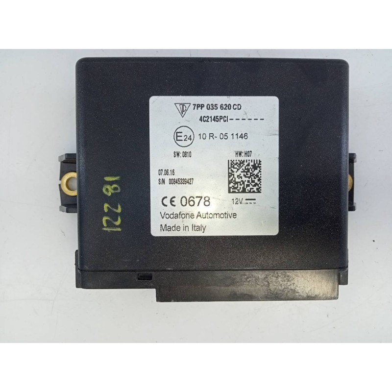 Recambio de modulo electronico para porsche macan (typ ) s diesel referencia OEM IAM 7PP035620CD  