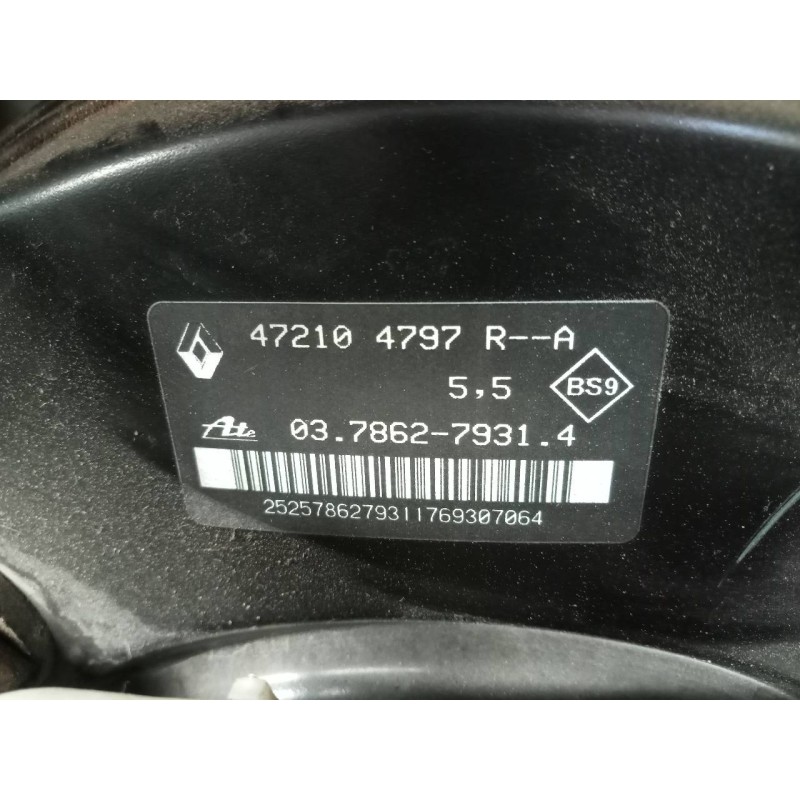 Recambio de servofreno para dacia duster ii access referencia OEM IAM 472104797R  