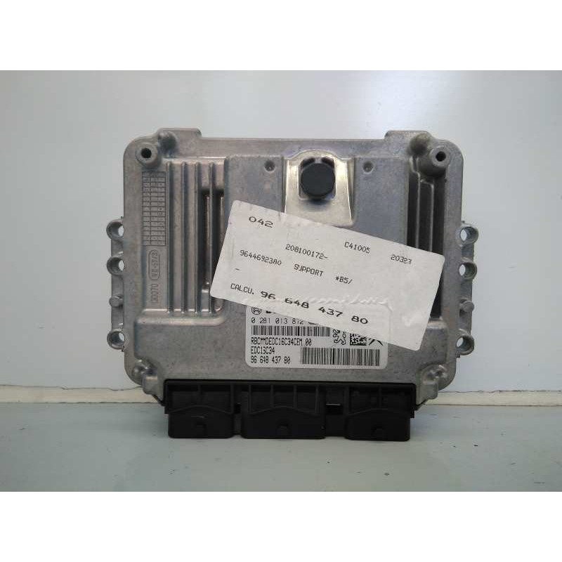 Recambio de centralita motor uce para citroen c4 berlina collection referencia OEM IAM 9664843780 0281013872 