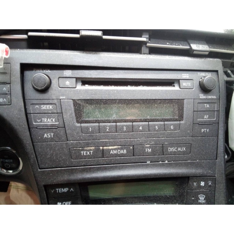 Recambio de sistema audio / radio cd para toyota prius (nhw30) advance referencia OEM IAM   