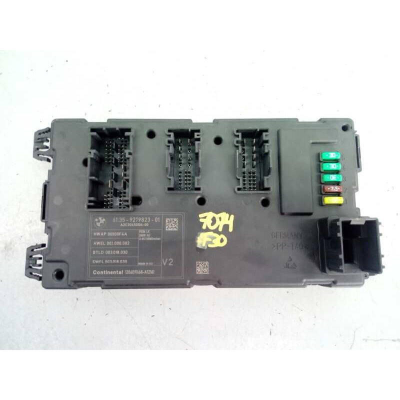 Recambio de caja reles / fusibles para bmw serie 3 lim. (f30) 318d referencia OEM IAM 927982301 A2C3045010600 