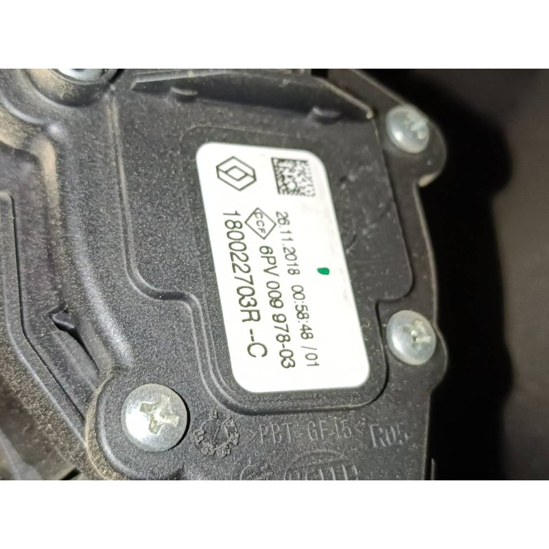 Recambio de pedal acelerador para dacia sandero stepway ambiance referencia OEM IAM 180022703R  