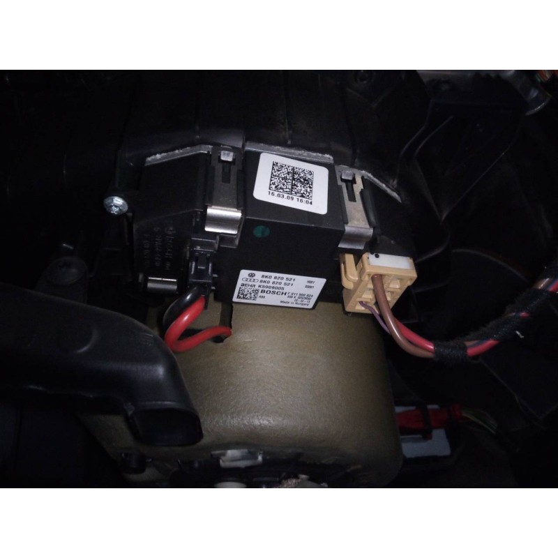 Recambio de ventilador calefaccion para audi a4 ber. (b8) básico referencia OEM IAM 8K0820521  