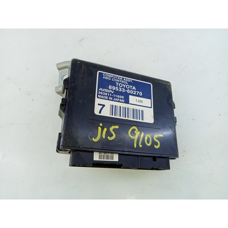 Recambio de modulo electronico para toyota land cruiser (j15) basis referencia OEM IAM 8953360270 36381111600 