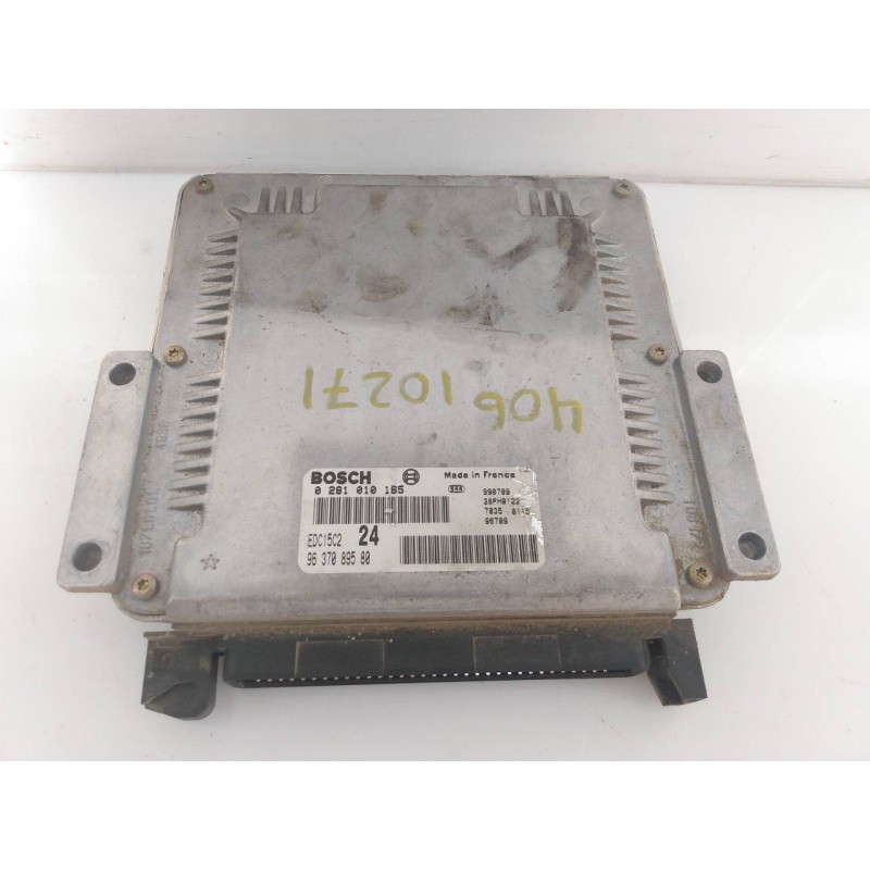 Recambio de centralita motor uce para peugeot 406 berlina (s1/s2) srdt referencia OEM IAM 0281010165 28FM0122 