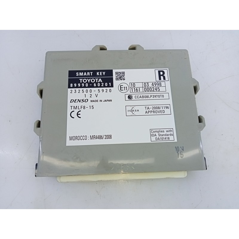 Recambio de modulo electronico para toyota land cruiser (j15) basis referencia OEM IAM 8999060201 2325005920 