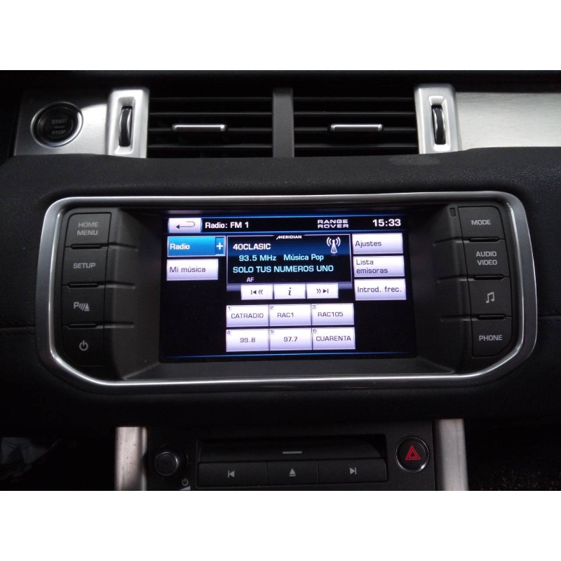 Recambio de sistema audio / radio cd para land rover evoque prestige referencia OEM IAM   