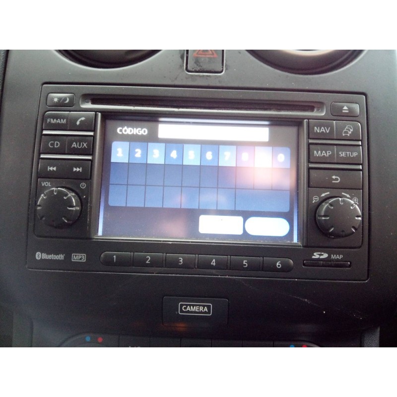 Recambio de sistema navegacion gps para nissan qashqai (j10) acenta referencia OEM IAM   