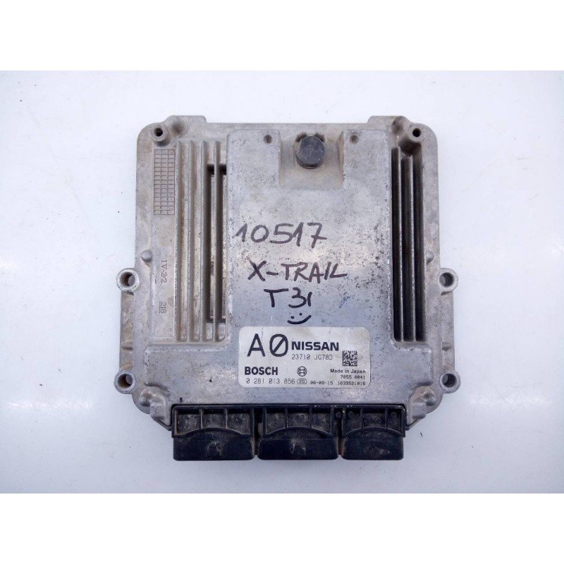 Recambio de centralita motor uce para nissan x-trail (t31) xe referencia OEM IAM 23710JG8D 0281013856 