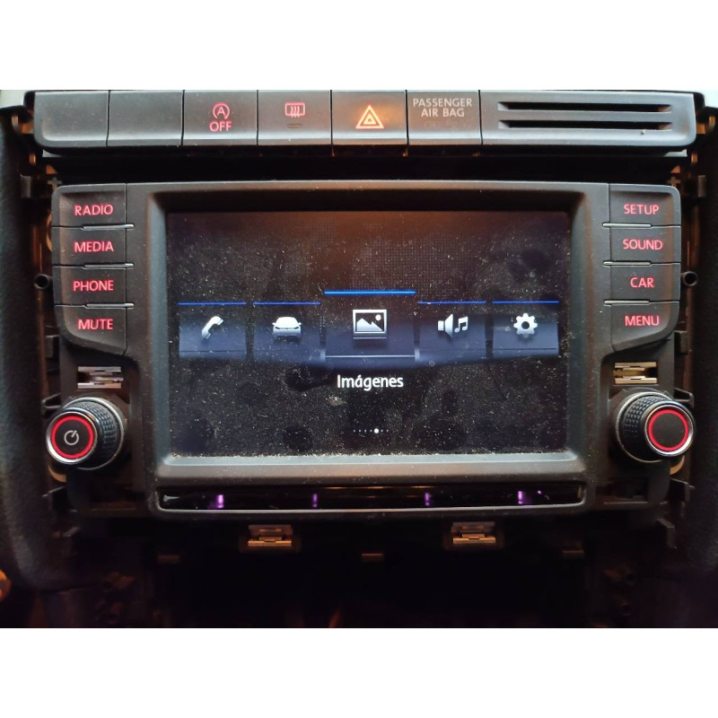 Recambio de sistema audio / radio cd para volkswagen polo (6c1) highline bluemotion referencia OEM IAM   