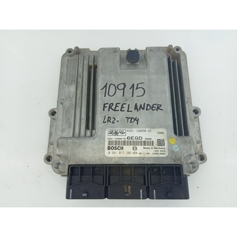 Recambio de centralita motor uce para land rover freelander (lr2) td4 s referencia OEM IAM 6G9112A650AD 0281013202 