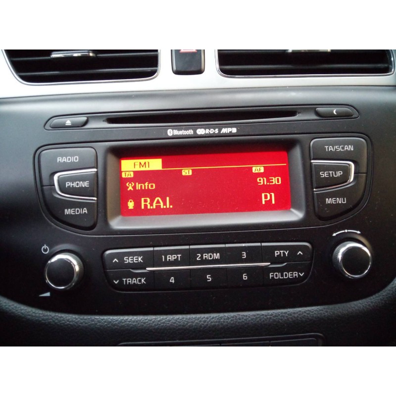 Recambio de sistema audio / radio cd para kia cee´d drive referencia OEM IAM   