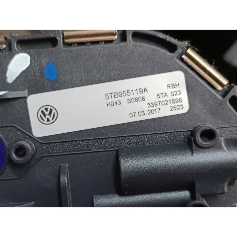 Recambio de motor limpia delantero para volkswagen touran (5t1) advance bmt referencia OEM IAM 5TB955119A  