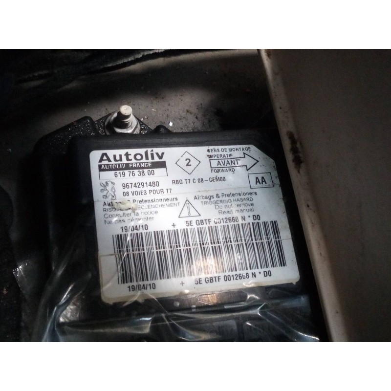 Recambio de centralita airbag para peugeot 308 access referencia OEM IAM 9674291480 619763800 