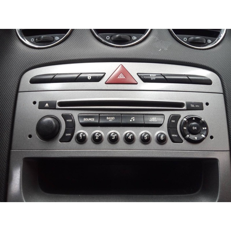 Recambio de sistema audio / radio cd para peugeot 308 access referencia OEM IAM   