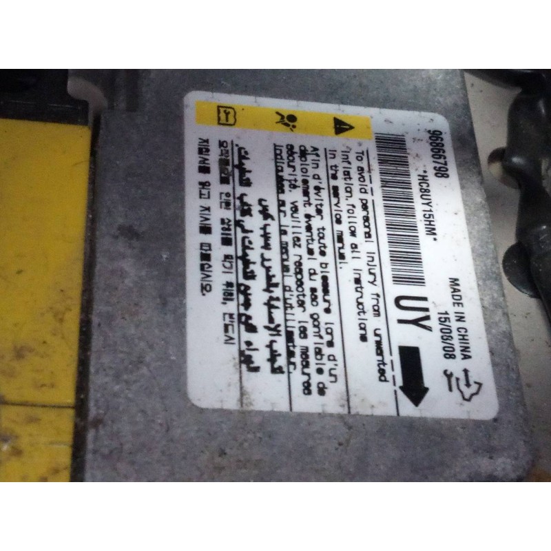 Recambio de centralita airbag para chevrolet captiva 2.0 vcdi ls referencia OEM IAM 96866798  