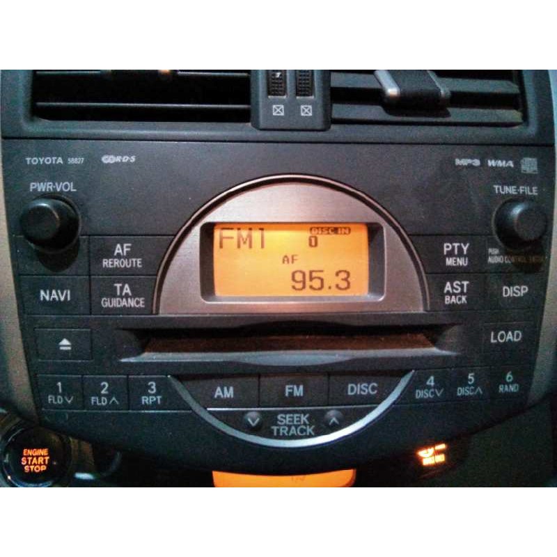 Recambio de sistema audio / radio cd para toyota rav 4 (a3) premium referencia OEM IAM   