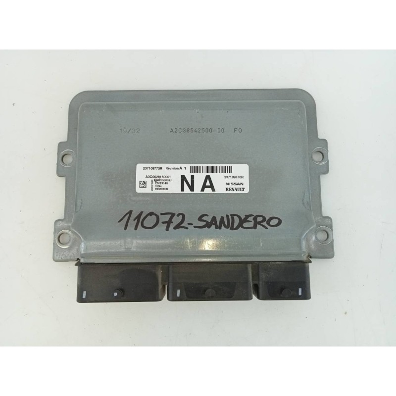 Recambio de centralita motor uce para dacia sandero stepway referencia OEM IAM 237109776R 237109775R 