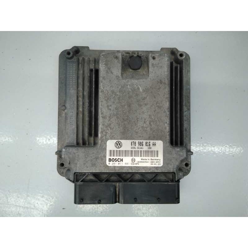 Recambio de centralita motor uce para volkswagen touareg (7la) tdi v10 referencia OEM IAM 070906016AA 0281011481 