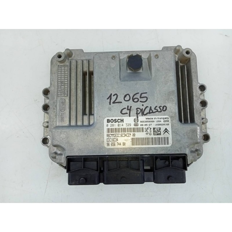 Recambio de centralita motor uce para citroen c4 picasso exclusive referencia OEM IAM 9665674480 0281014729 