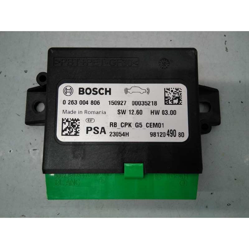 Recambio de modulo electronico para peugeot 508 active referencia OEM IAM 0263004806  