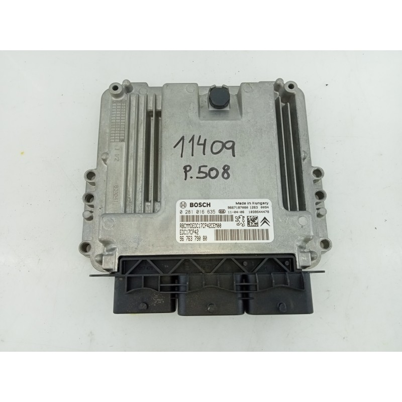 Recambio de centralita motor uce para peugeot 508 gt referencia OEM IAM 9676379080 0281016635 