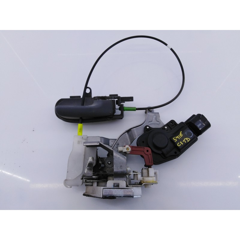 Recambio de cerradura puerta trasera derecha para citroen c1 audace referencia OEM IAM 127B0302  