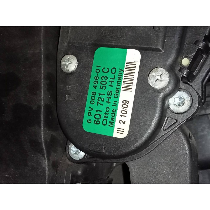 Recambio de pedal acelerador para seat ibiza (6j5) reference referencia OEM IAM 6Q1721503C  