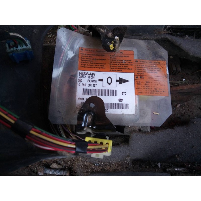 Recambio de centralita airbag para nissan terrano/terrano.ii (r20) aventura referencia OEM IAM 285567F001 0285001137 