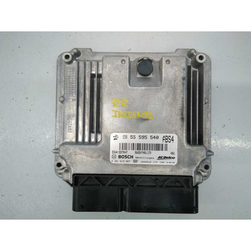 Recambio de centralita motor uce para opel insignia berlina selective referencia OEM IAM 55595540 0281019867 