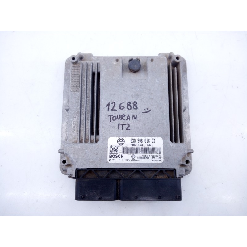 Recambio de centralita motor uce para volkswagen touran (1t2) advance referencia OEM IAM 03G906016CD 0281011945 