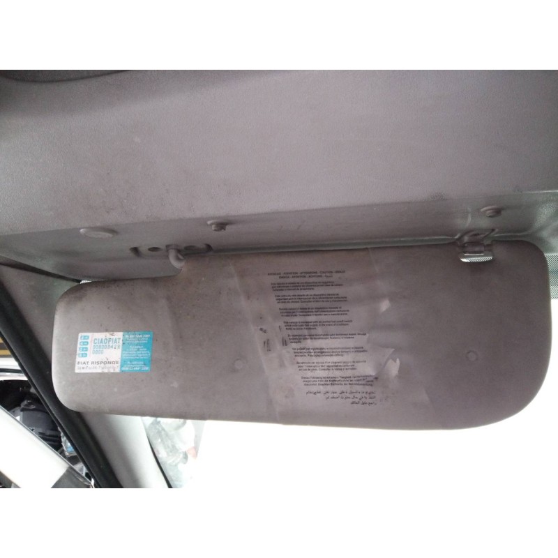 Recambio de parasol izquierdo para fiat doblo cargo basis kasten referencia OEM IAM   