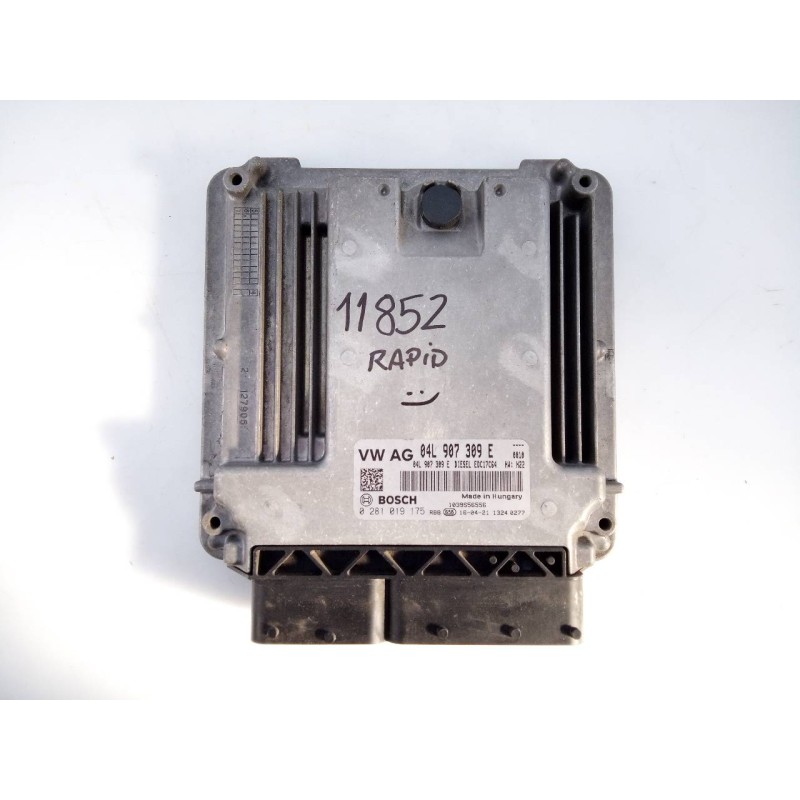 Recambio de centralita motor uce para skoda rapid active referencia OEM IAM 04L907309E 0281019175 