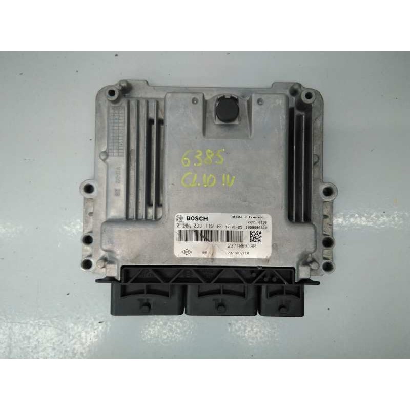 Recambio de centralita motor uce para renault clio iv limited referencia OEM IAM 0281033119 237106319R 