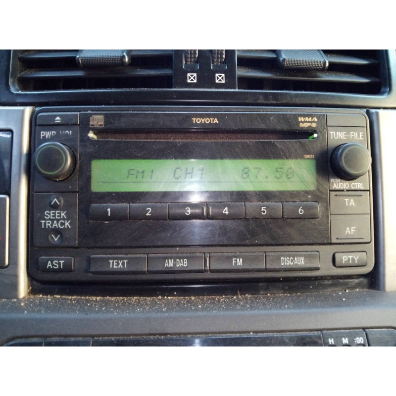 Recambio de sistema audio / radio cd para toyota land cruiser (j15) premium referencia OEM IAM   