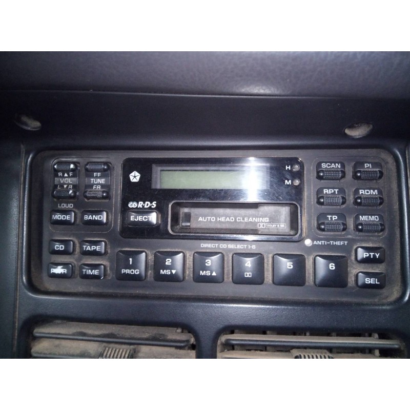 Recambio de sistema audio / radio cd para chrysler jeep cherokee (j) 2.5 td referencia OEM IAM   