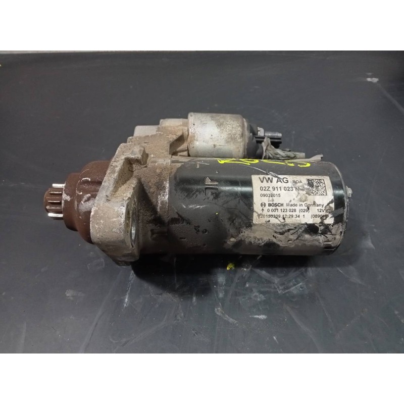 Recambio de motor arranque para skoda spaceback (5h) active referencia OEM IAM 02Z911023N  